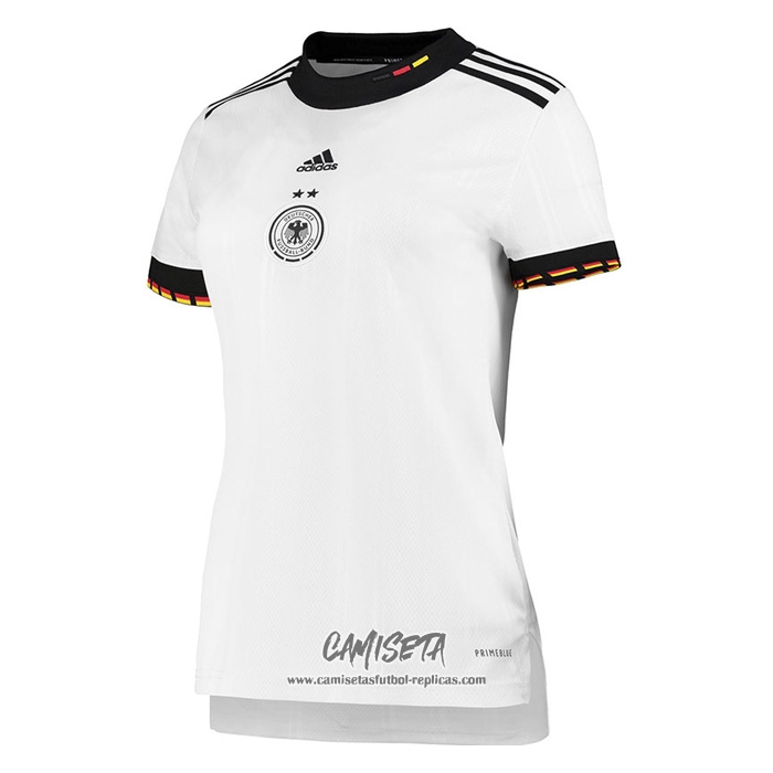 Primera Camiseta Alemania Euro 2022 Mujer